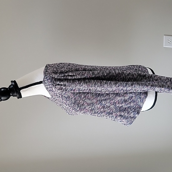 Madewell Multicolored Black Pink Knit Sweater Top- Women size Large - Picture 6 of 9